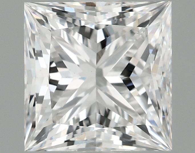 1.82 Carat Princess Shaped Ideal Cut VS2 IGI Certified Lab Grown Diamond
