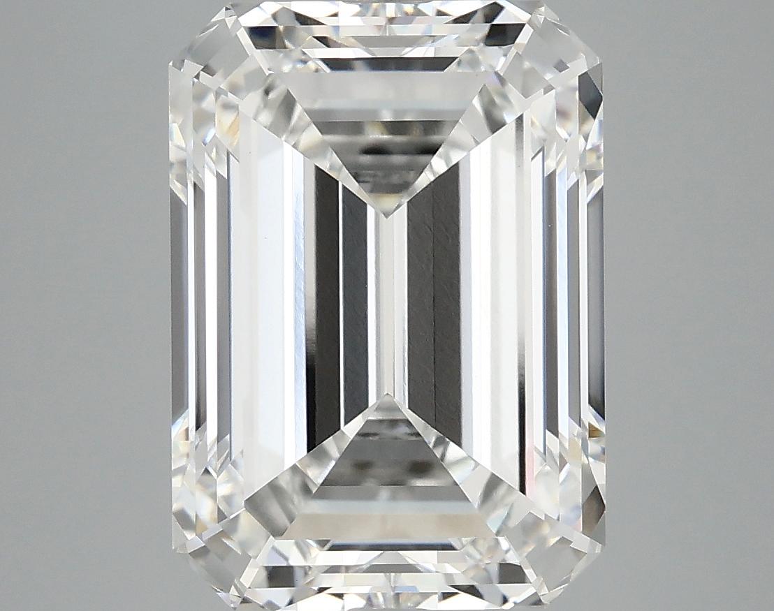 7.18 Carat Emerald Shaped Ideal Cut VVS2 IGI Certified Lab Grown Diamond
