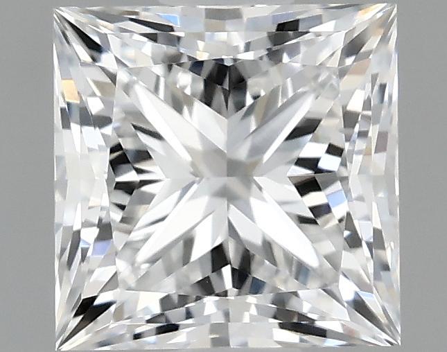 0.97 Carat Princess Shaped Ideal Cut VVS2 IGI Certified Lab Grown Diamond