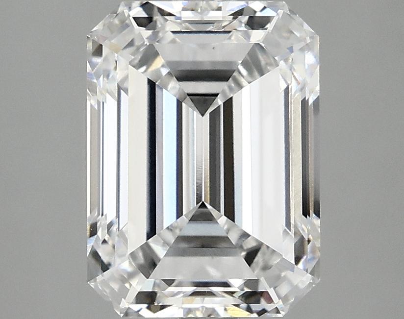 3.09 Carat Emerald Shaped Excellent Cut VS1 IGI Certified Lab Grown Diamond