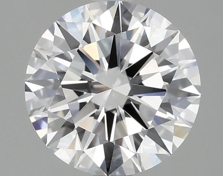 2.03 Carat Round Shaped Excellent Cut VVS2 IGI Certified Lab Grown Diamond