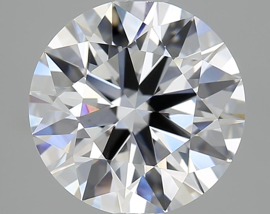 2.48 Carat Round Shaped Ideal Cut VVS2 IGI Certified Lab Grown Diamond