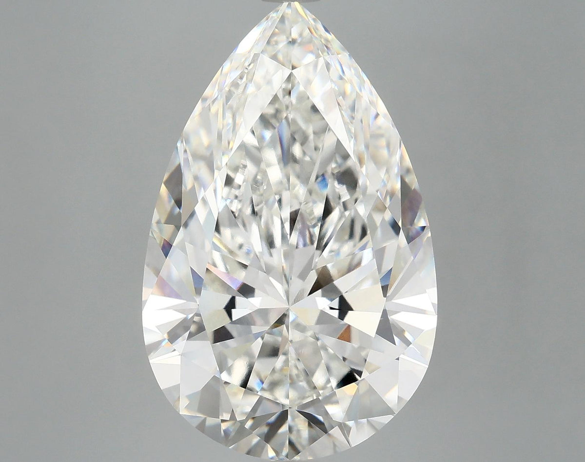 10.04 Carat Pear Shaped Ideal Cut VVS2 IGI Certified Lab Grown Diamond
