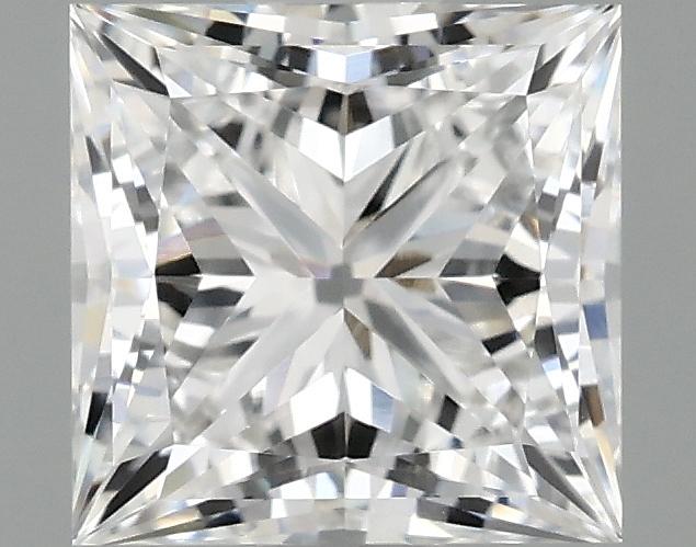 0.99 Carat Princess Shaped Ideal Cut VVS2 IGI Certified Lab Grown Diamond