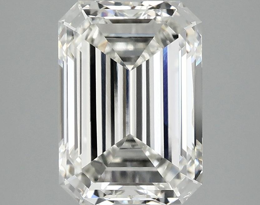 2.91 Carat Emerald Shaped Ideal Cut VVS2 IGI Certified Lab Grown Diamond