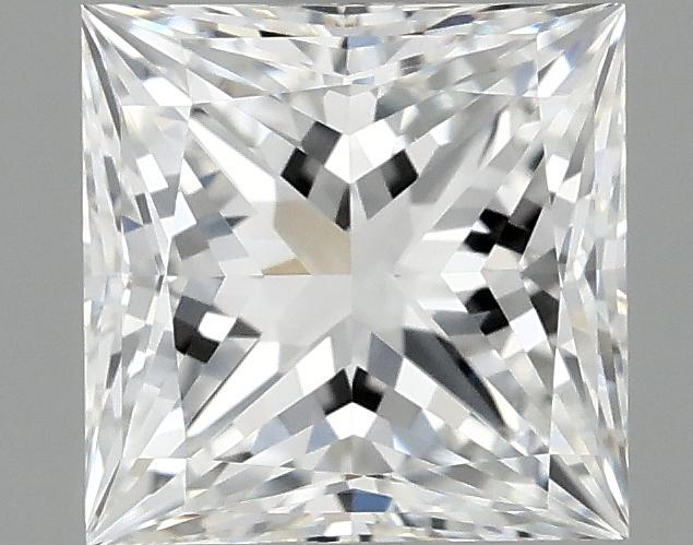 0.97 Carat Princess Shaped Ideal Cut VVS2 IGI Certified Lab Grown Diamond