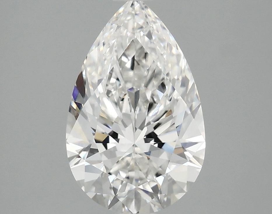 2.04 Carat Pear Shaped Ideal Cut VVS2 IGI Certified Lab Grown Diamond