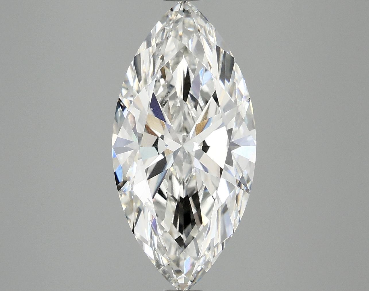2.97 Carat Marquise Shaped Excellent Cut VS1 IGI Certified Lab Grown Diamond
