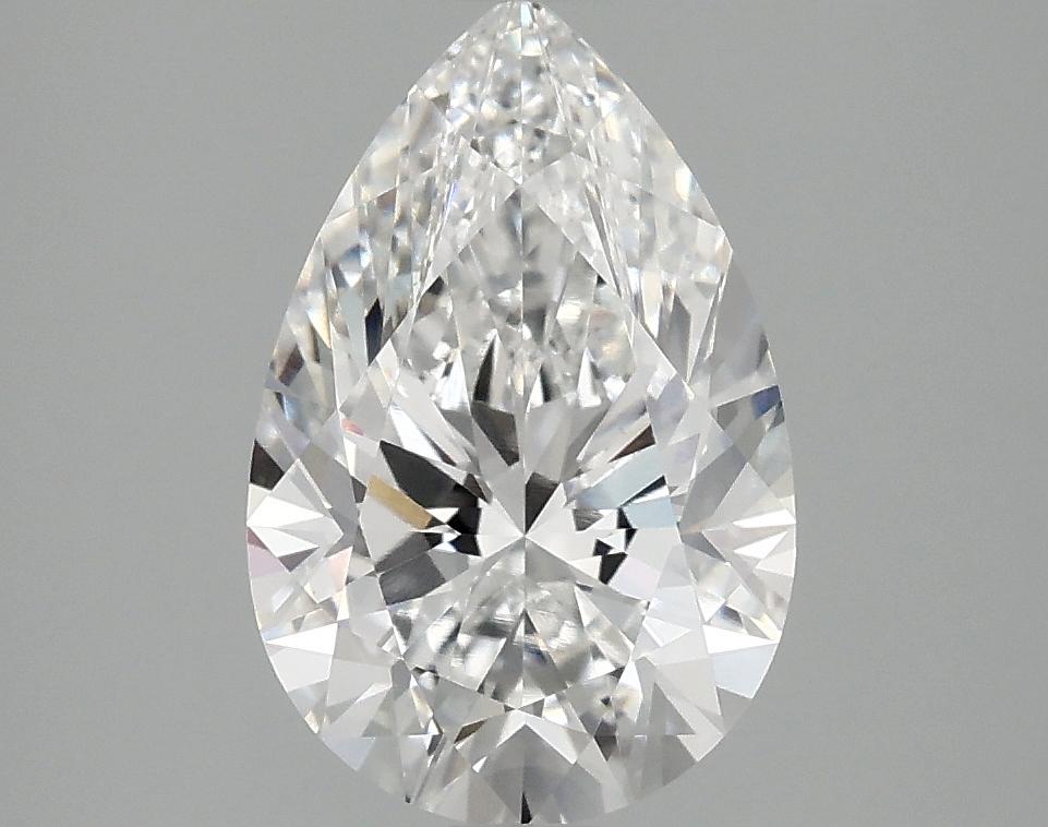 2.35 Carat Pear Shaped Excellent Cut VVS2 IGI Certified Lab Grown Diamond