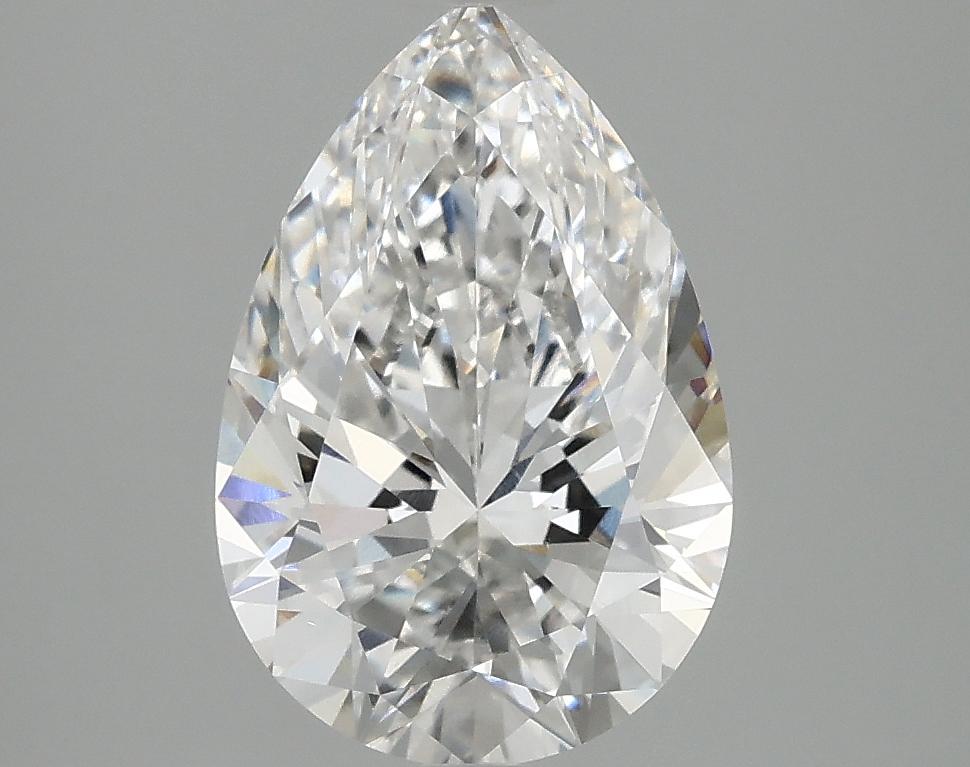 2.53 Carat Pear Shaped Excellent Cut VVS2 IGI Certified Lab Grown Diamond