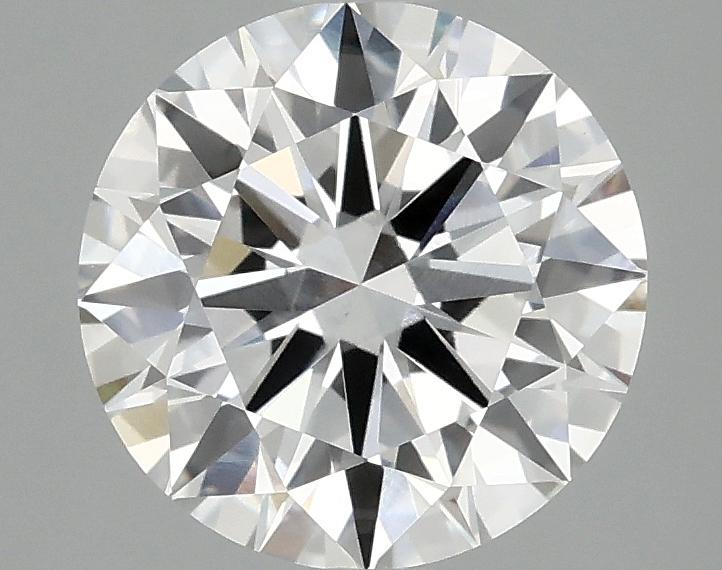 2.08 Carat Round Shaped Ideal Cut VS1 IGI Certified Lab Grown Diamond