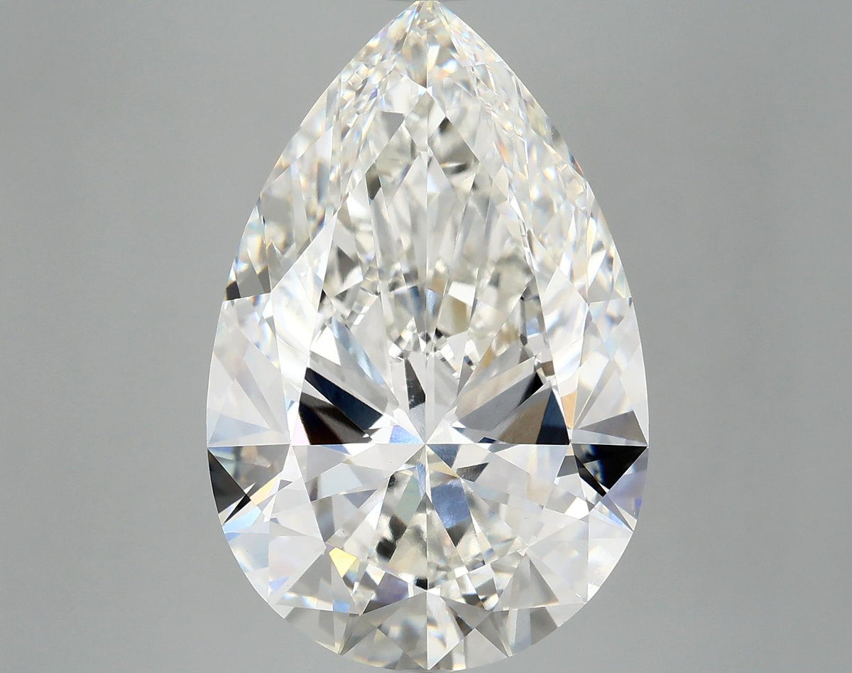 10.08 Carat Pear Shaped Excellent Cut VVS2 IGI Certified Lab Grown Diamond