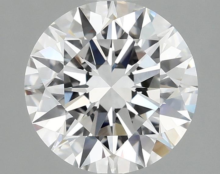 2.05 Carat Round Shaped Ideal Cut VVS2 IGI Certified Lab Grown Diamond