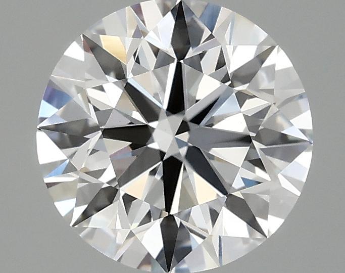 2.01 Carat Round Shaped Ideal Cut VVS2 IGI Certified Lab Grown Diamond