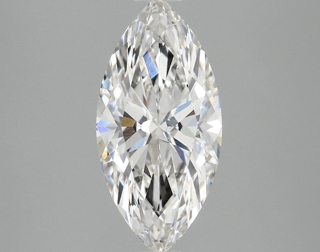 2.07 Carat Marquise Shaped Excellent Cut VVS2 IGI Certified Lab Grown Diamond