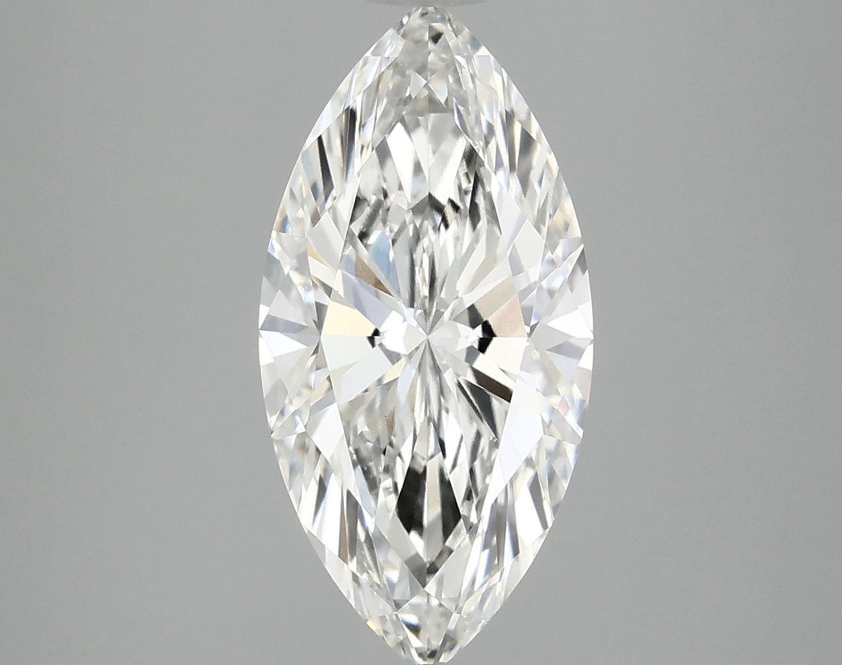 2.99 Carat Marquise Shaped Ideal Cut VVS2 IGI Certified Lab Grown Diamond