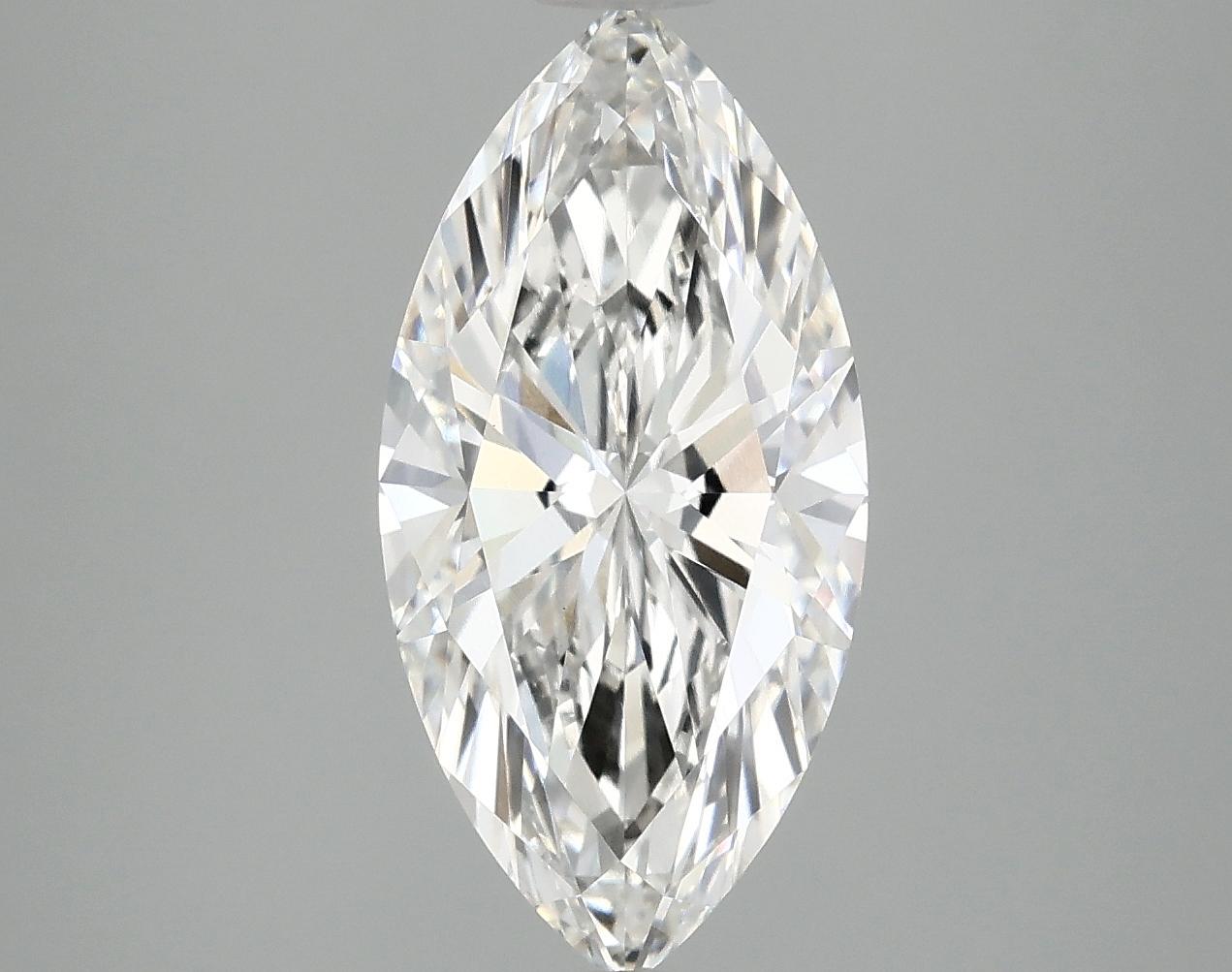 2.99 Carat Marquise Shaped Ideal Cut VVS2 IGI Certified Lab Grown Diamond