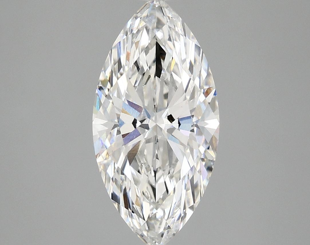 2.09 Carat Marquise Shaped Ideal Cut VVS2 IGI Certified Lab Grown Diamond