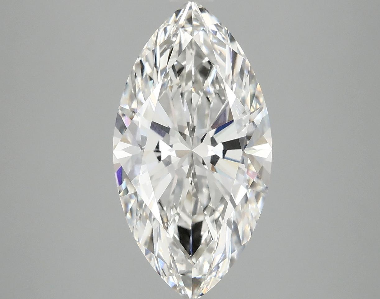 3.07 Carat Marquise Shaped Ideal Cut VVS2 IGI Certified Lab Grown Diamond