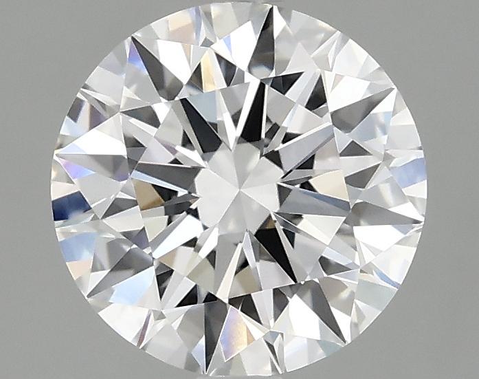2.08 Carat Round Shaped Ideal Cut VVS2 IGI Certified Lab Grown Diamond