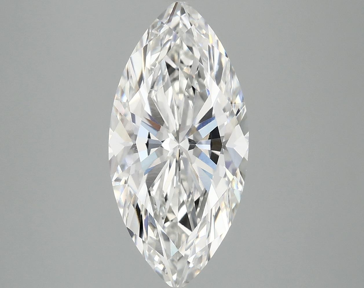 2.9 Carat Marquise Shaped Excellent Cut VS2 IGI Certified Lab Grown Diamond