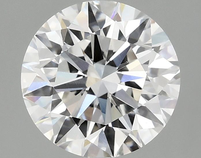 2.1 Carat Round Shaped Excellent Cut VVS2 IGI Certified Lab Grown Diamond