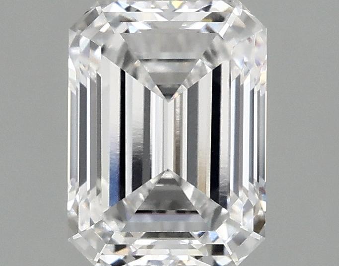 1.86 Carat Emerald Shaped Excellent Cut VVS2 IGI Certified Lab Grown Diamond