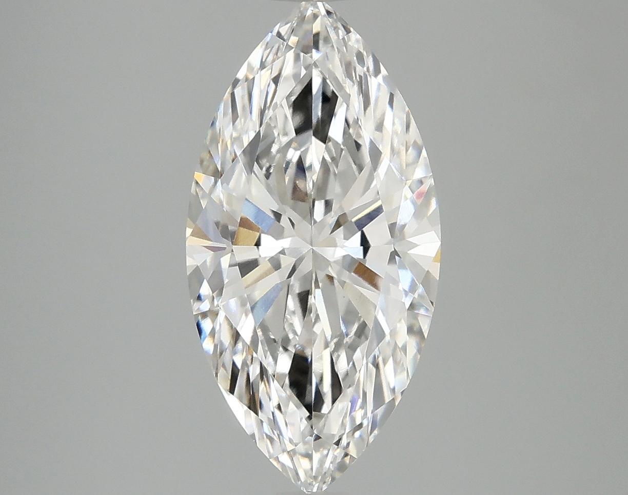 2.93 Carat Marquise Shaped Ideal Cut VVS2 IGI Certified Lab Grown Diamond