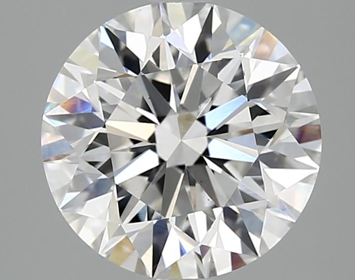3.09 Carat Round Shaped Excellent Cut VS1 IGI Certified Lab Grown Diamond