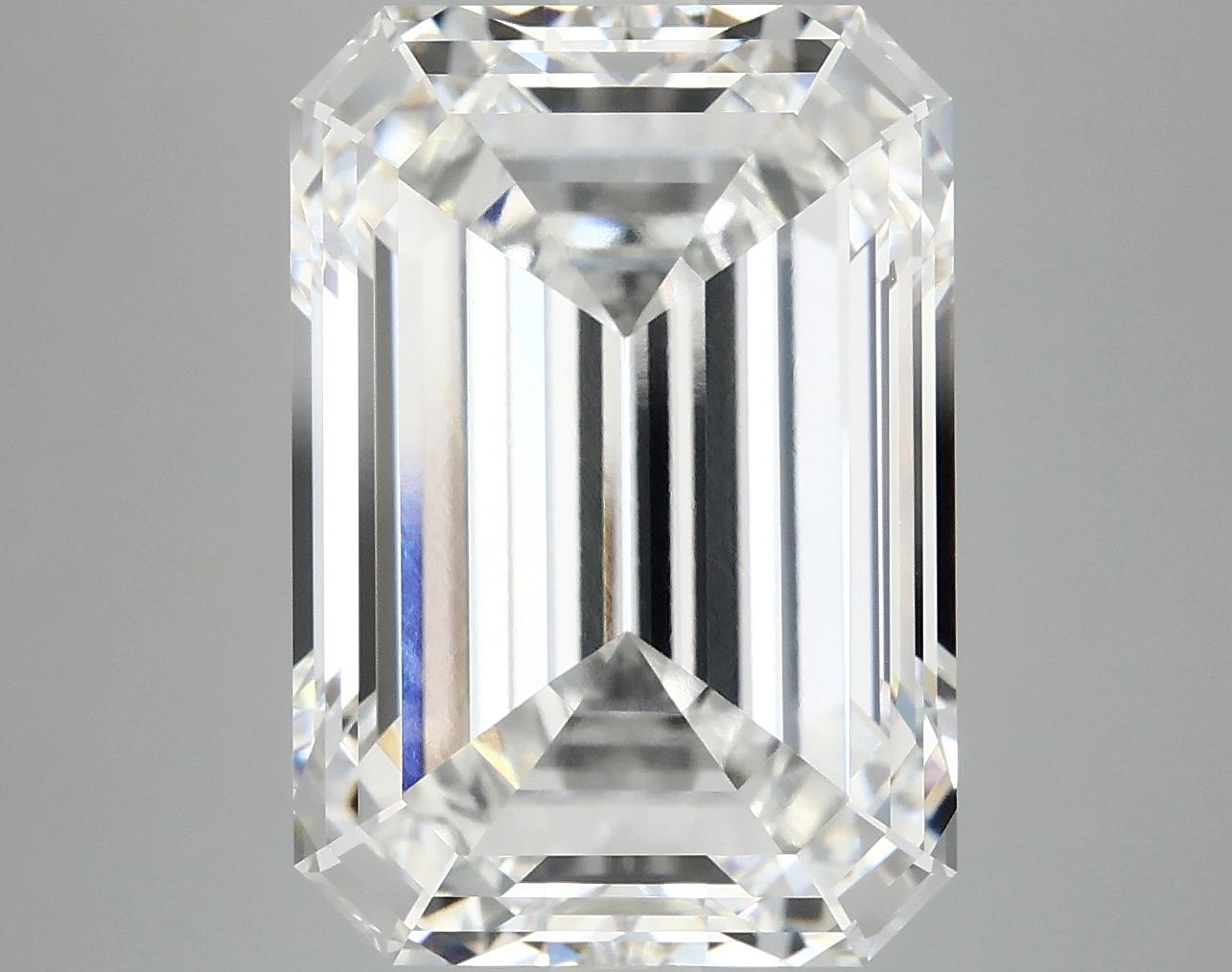 10.54 Carat Emerald Shaped Ideal Cut VVS2 IGI Certified Lab Grown Diamond