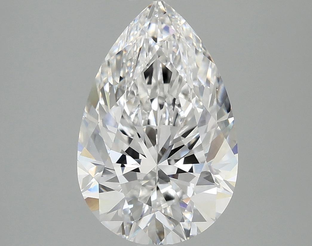3.02 Carat Pear Shaped Excellent Cut VS1 IGI Certified Lab Grown Diamond