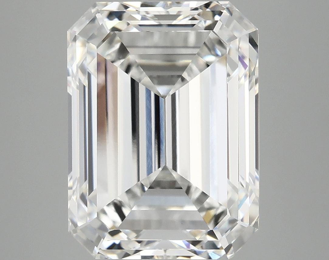 7.2 Carat Emerald Shaped Excellent Cut VVS2 IGI Certified Lab Grown Diamond