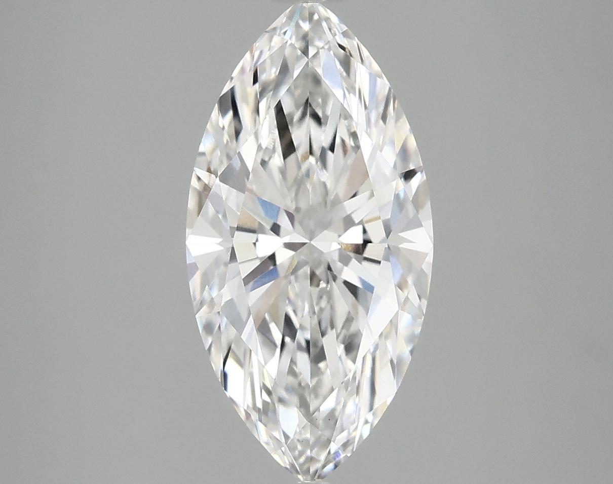 2.53 Carat Marquise Shaped Ideal Cut VS1 IGI Certified Lab Grown Diamond