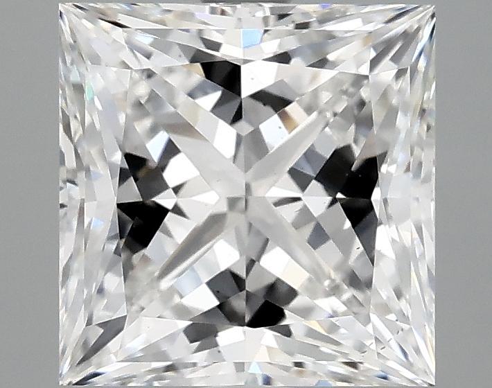 3.07 Carat Princess Shaped Ideal Cut VS2 IGI Certified Lab Grown Diamond