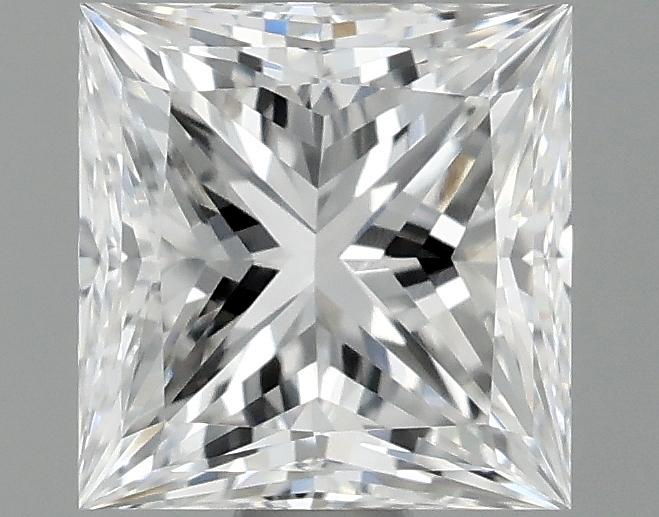 0.97 Carat Princess Shaped Ideal Cut VVS2 IGI Certified Lab Grown Diamond