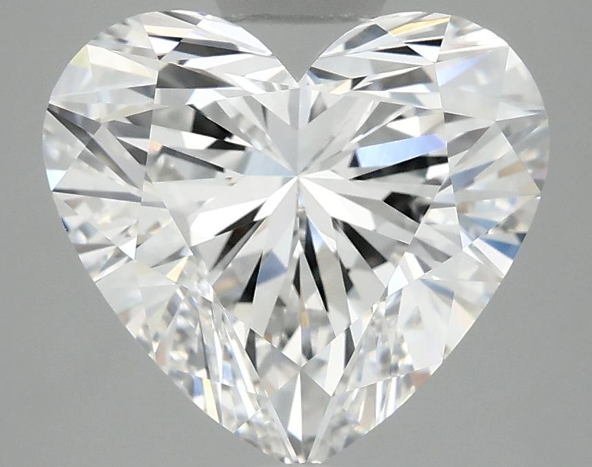 4.09 Carat Heart Shaped Ideal Cut VVS2 IGI Certified Lab Grown Diamond
