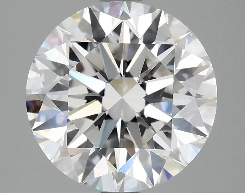 3.04 Carat Round Shaped Excellent Cut VVS2 IGI Certified Lab Grown Diamond