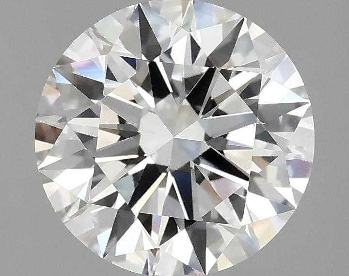 2.42 Carat Round Shaped Ideal Cut VVS2 IGI Certified Lab Grown Diamond