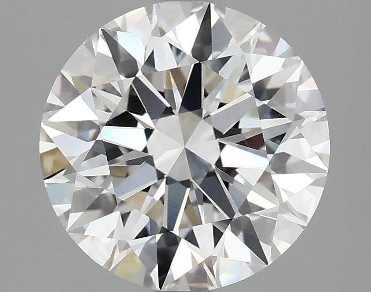 2.55 Carat Round Shaped Ideal Cut VVS2 IGI Certified Lab Grown Diamond