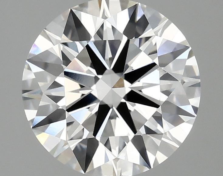 2.58 Carat Round Shaped Ideal Cut VVS2 IGI Certified Lab Grown Diamond