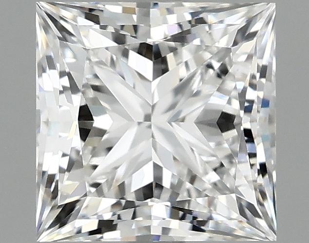 2.09 Carat Princess Shaped Ideal Cut VVS2 IGI Certified Lab Grown Diamond