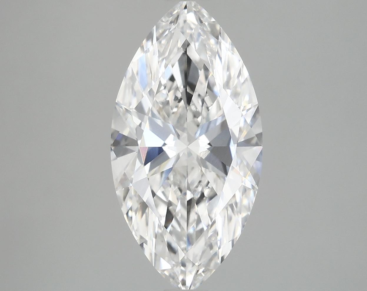 2.98 Carat Marquise Shaped Ideal Cut VS2 IGI Certified Lab Grown Diamond