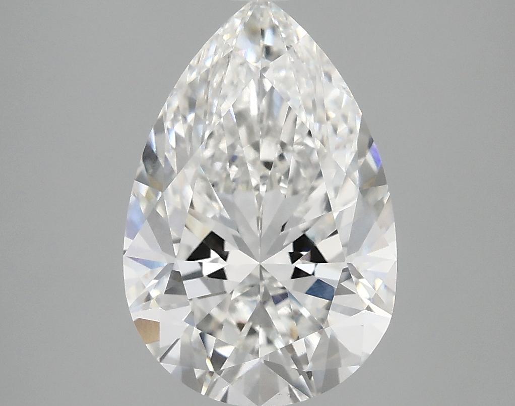 3.09 Carat Pear Shaped Excellent Cut VS1 IGI Certified Lab Grown Diamond