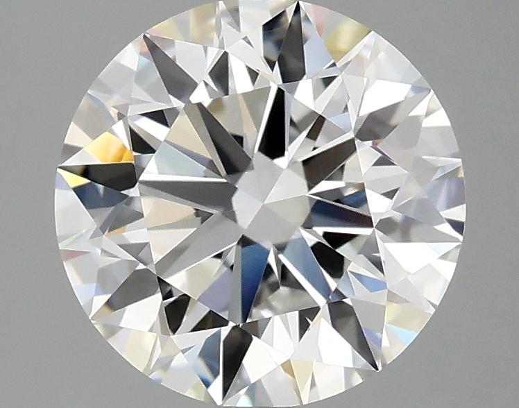 2.59 Carat Round Shaped Ideal Cut VVS2 IGI Certified Lab Grown Diamond