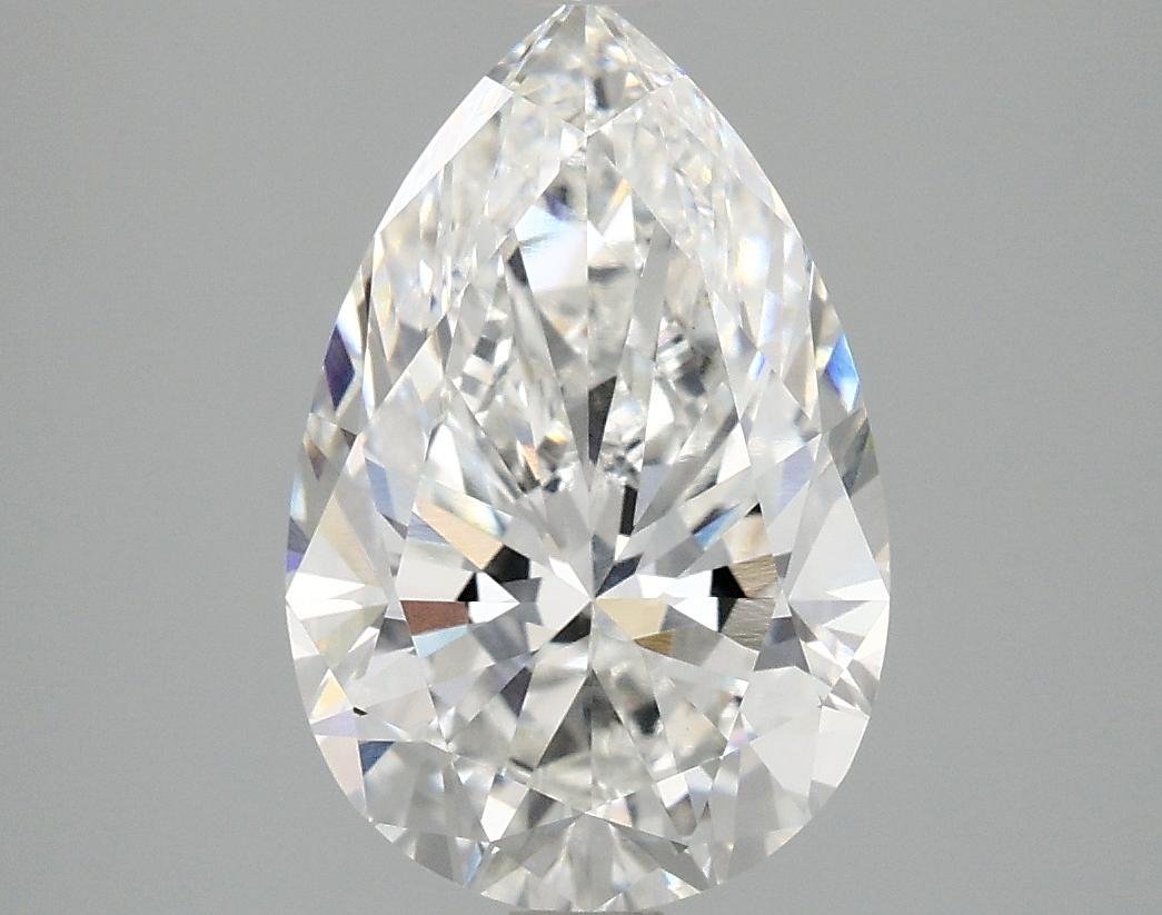 3.02 Carat Pear Shaped Excellent Cut VS1 IGI Certified Lab Grown Diamond