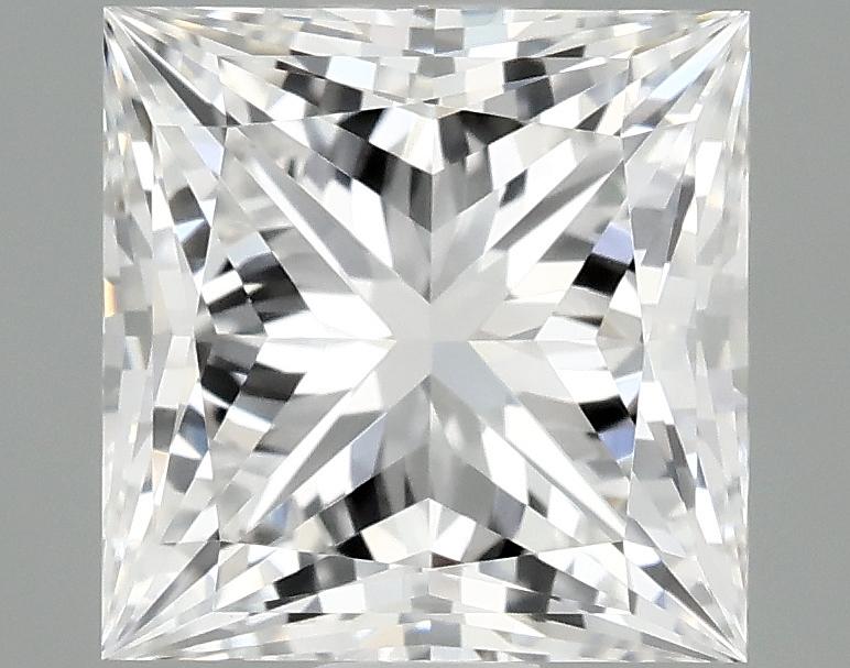 2.09 Carat Princess Shaped Ideal Cut VVS2 IGI Certified Lab Grown Diamond