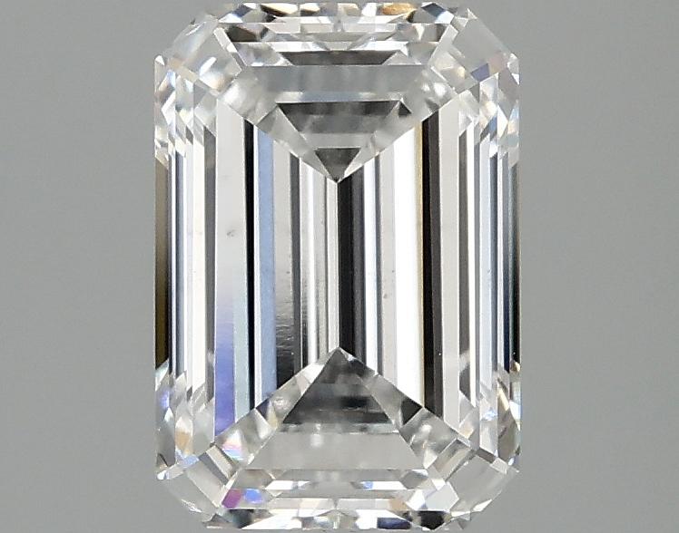 2.04 Carat Emerald Shaped Ideal Cut VS2 IGI Certified Lab Grown Diamond