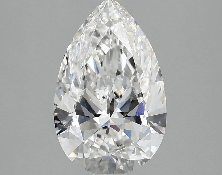1.98 Carat Pear Shaped Ideal Cut VVS2 IGI Certified Lab Grown Diamond