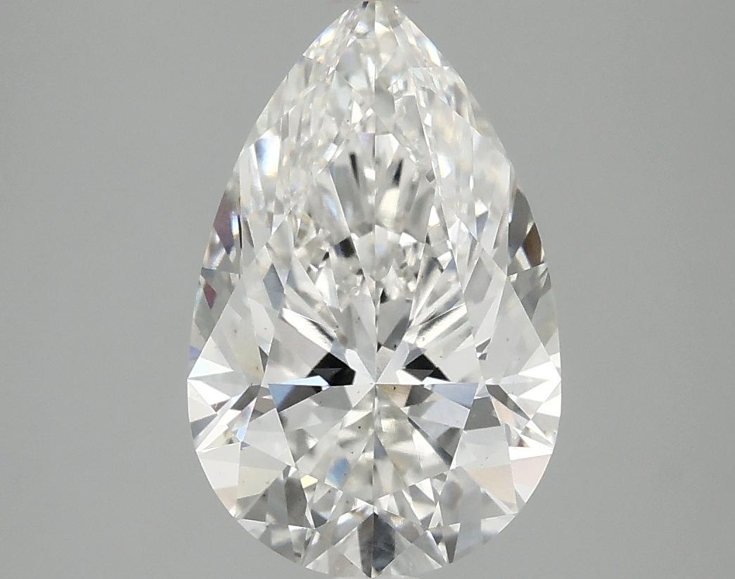 3.07 Carat Pear Shaped Ideal Cut VS2 IGI Certified Lab Grown Diamond