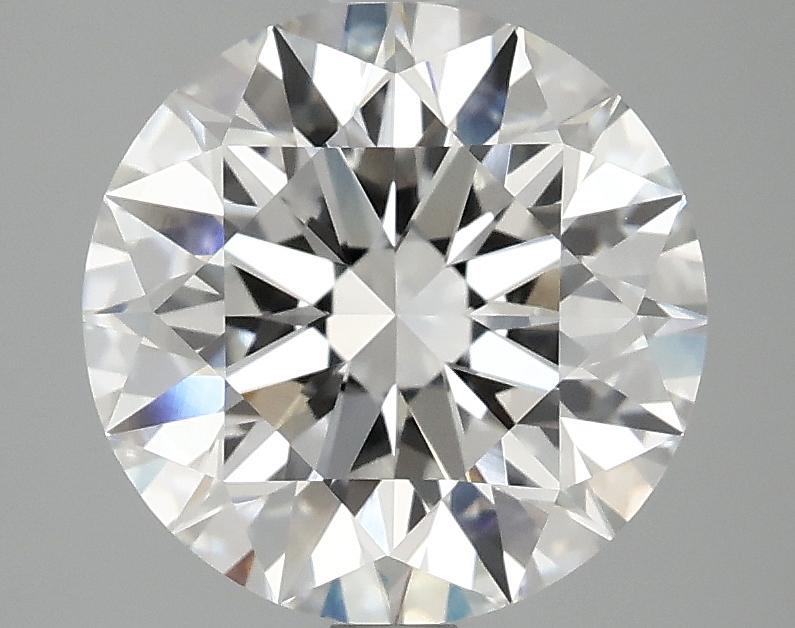 3.09 Carat Round Shaped Excellent Cut VVS2 IGI Certified Lab Grown Diamond